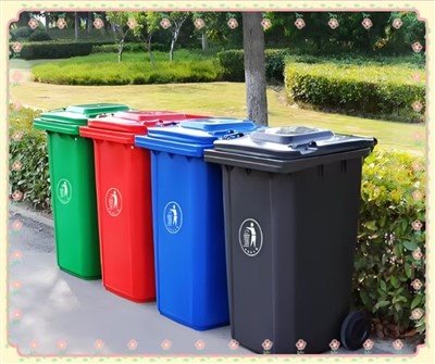 Hallitus plastikust prügikastist